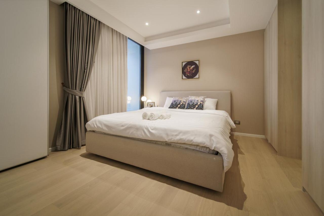 Ferienwohnung Sukhumvit 11#Luxury#Pool#Gym#Bts Nana&Mrt Sukhumvit#1Br#Max2Ppl Bangkok Exterior foto