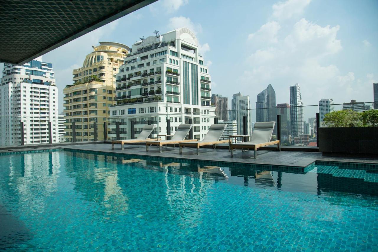 Ferienwohnung Sukhumvit 11#Luxury#Pool#Gym#Bts Nana&Mrt Sukhumvit#1Br#Max2Ppl Bangkok Exterior foto