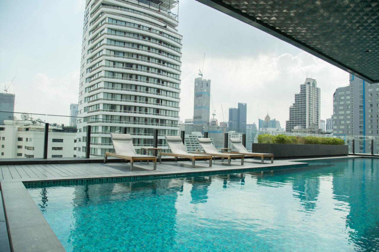 Ferienwohnung Sukhumvit 11#Luxury#Pool#Gym#Bts Nana&Mrt Sukhumvit#1Br#Max2Ppl Bangkok Exterior foto