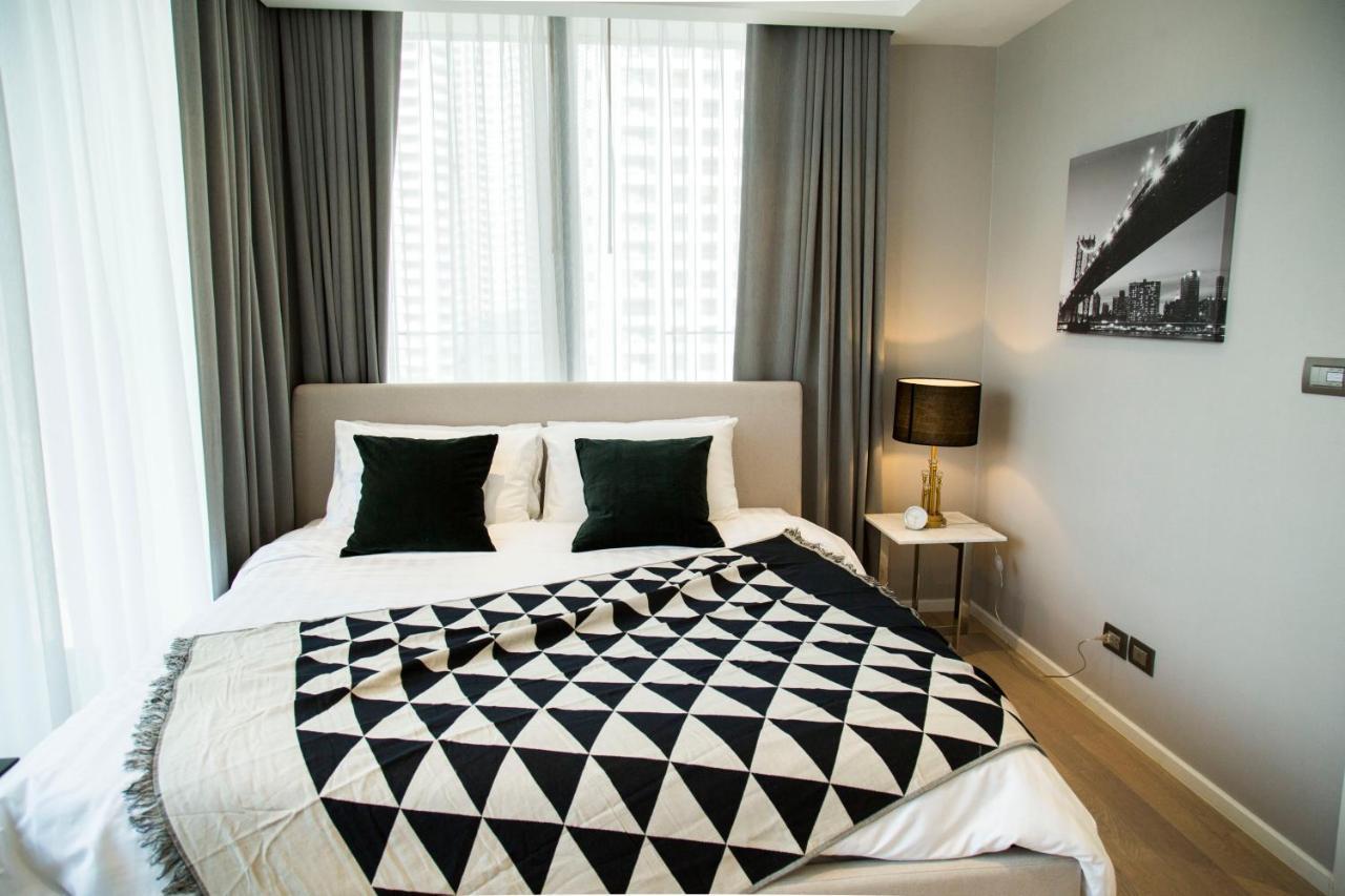Ferienwohnung Sukhumvit 11#Luxury#Pool#Gym#Bts Nana&Mrt Sukhumvit#1Br#Max2Ppl Bangkok Exterior foto