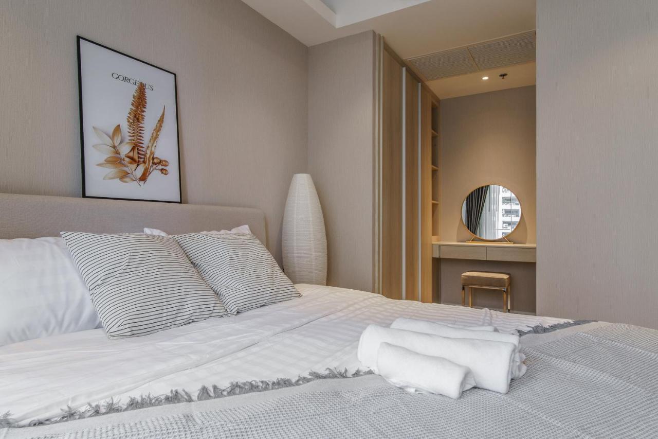 Ferienwohnung Sukhumvit 11#Luxury#Pool#Gym#Bts Nana&Mrt Sukhumvit#1Br#Max2Ppl Bangkok Exterior foto