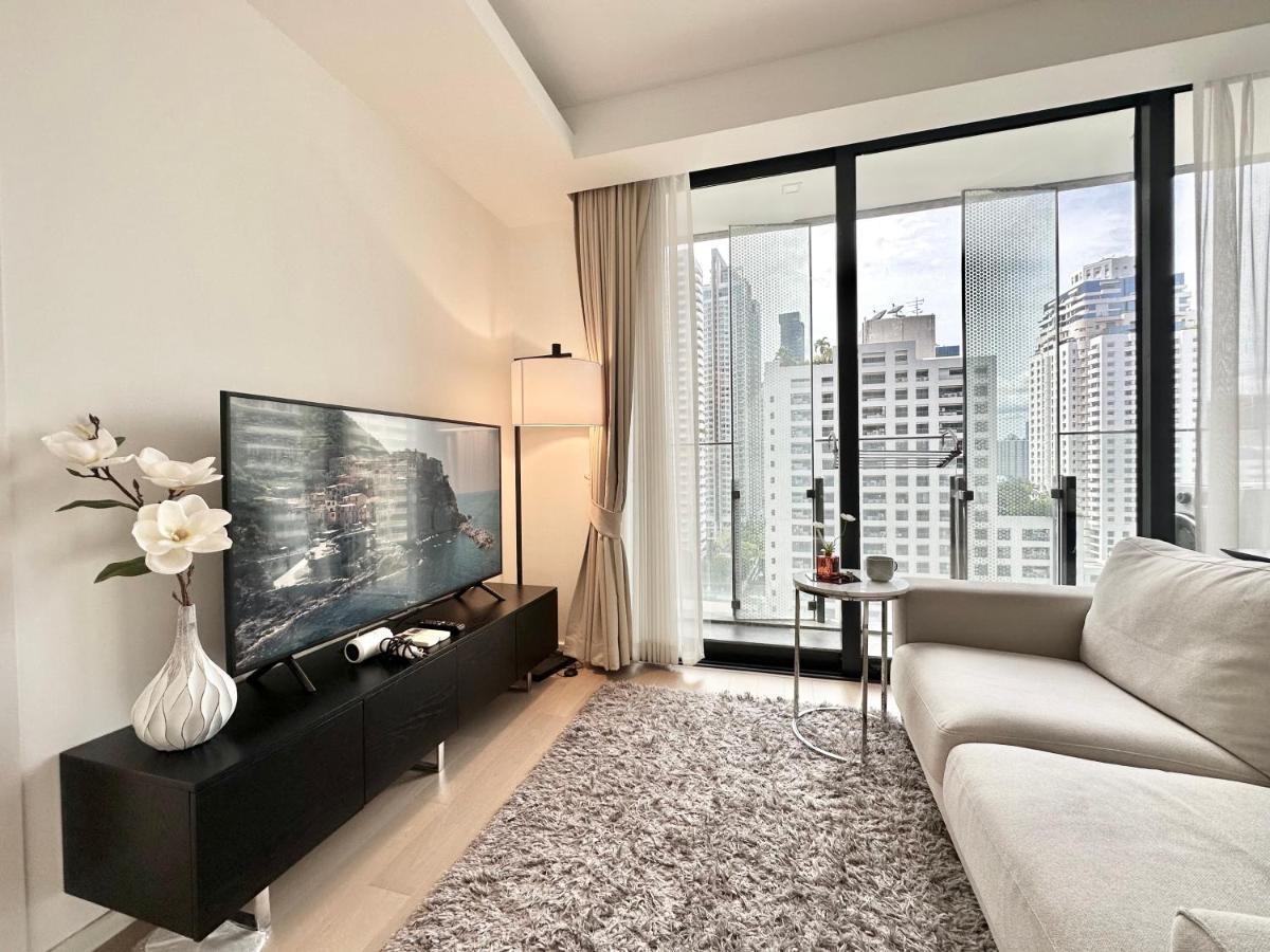 Ferienwohnung Sukhumvit 11#Luxury#Pool#Gym#Bts Nana&Mrt Sukhumvit#1Br#Max2Ppl Bangkok Exterior foto