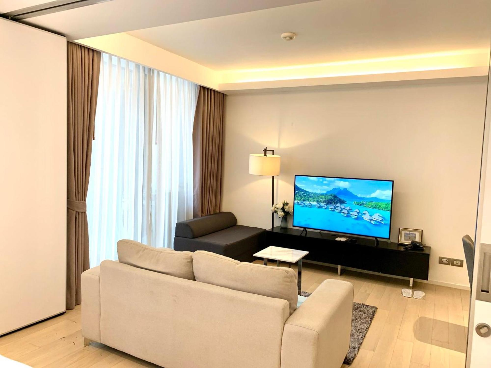 Ferienwohnung Sukhumvit 11#Luxury#Pool#Gym#Bts Nana&Mrt Sukhumvit#1Br#Max2Ppl Bangkok Exterior foto